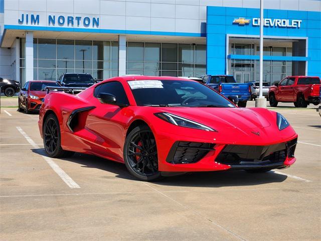 new 2025 Chevrolet Corvette car, priced at $71,700