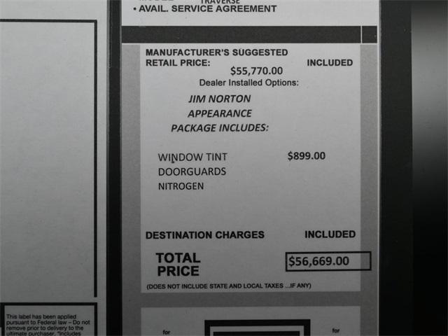 new 2024 Chevrolet Traverse car, priced at $54,933