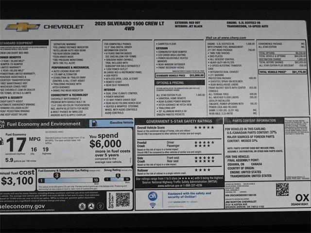 new 2025 Chevrolet Silverado 1500 car, priced at $49,259
