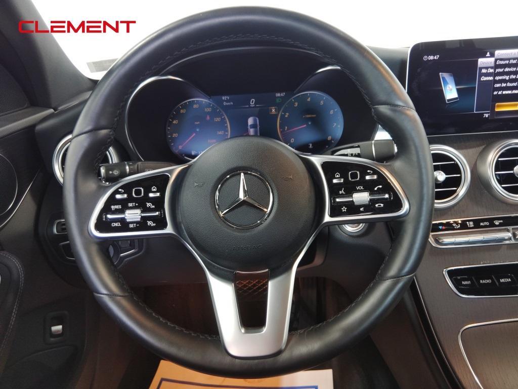 used 2021 Mercedes-Benz C-Class car, priced at $27,400