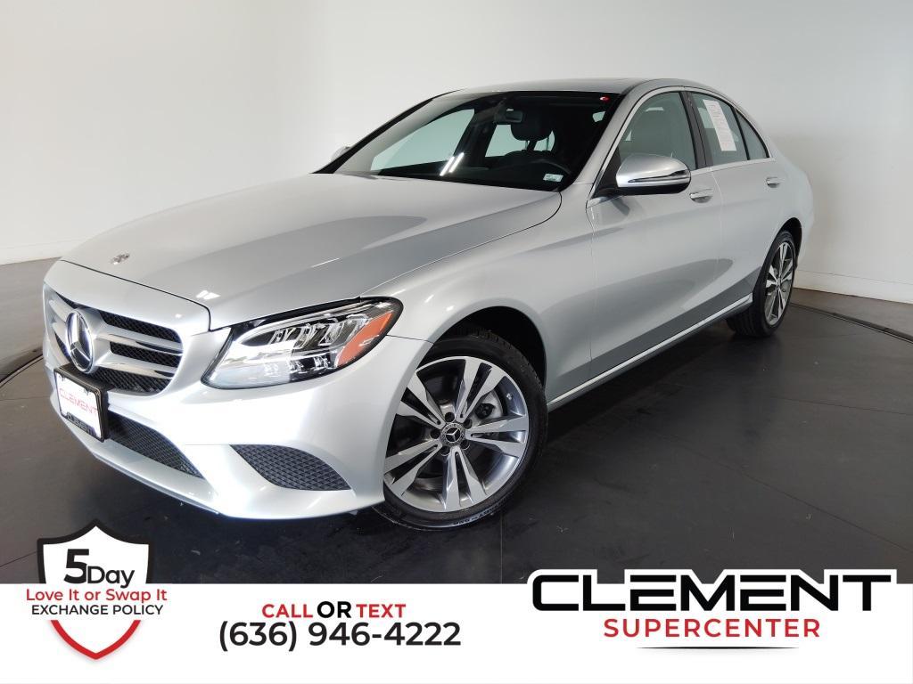 used 2021 Mercedes-Benz C-Class car, priced at $27,400