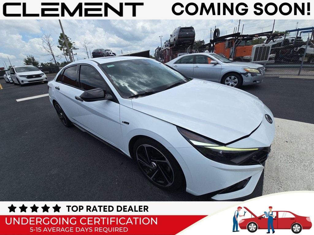 used 2023 Hyundai Elantra car, priced at $21,800