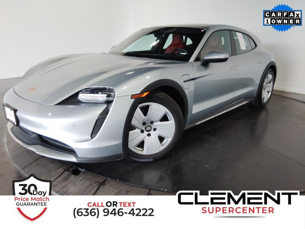 used 2022 Porsche Taycan car, priced at $57,500