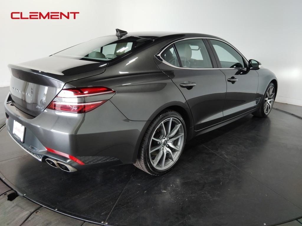 used 2023 Genesis G70 car, priced at $30,800