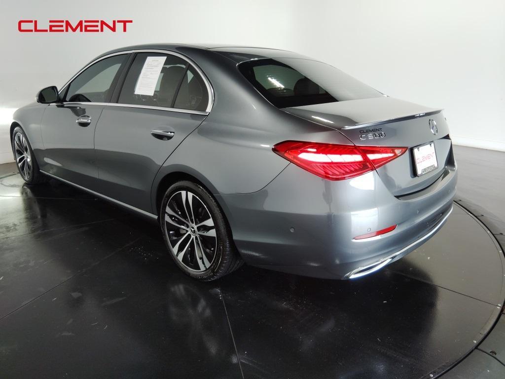 used 2022 Mercedes-Benz C-Class car, priced at $36,000