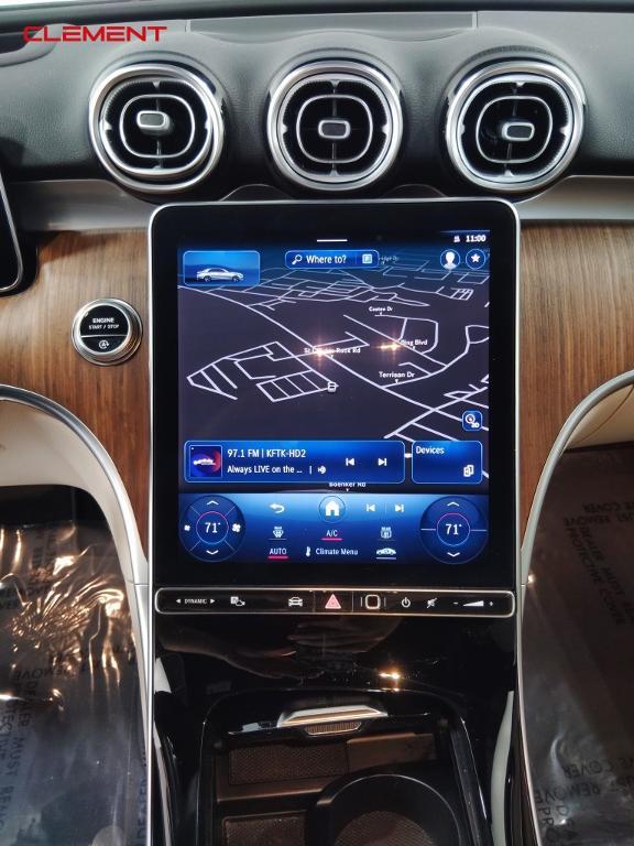 used 2022 Mercedes-Benz C-Class car, priced at $36,000
