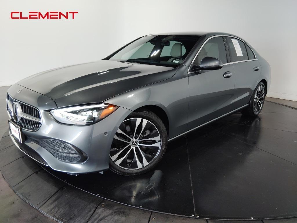 used 2022 Mercedes-Benz C-Class car, priced at $36,000