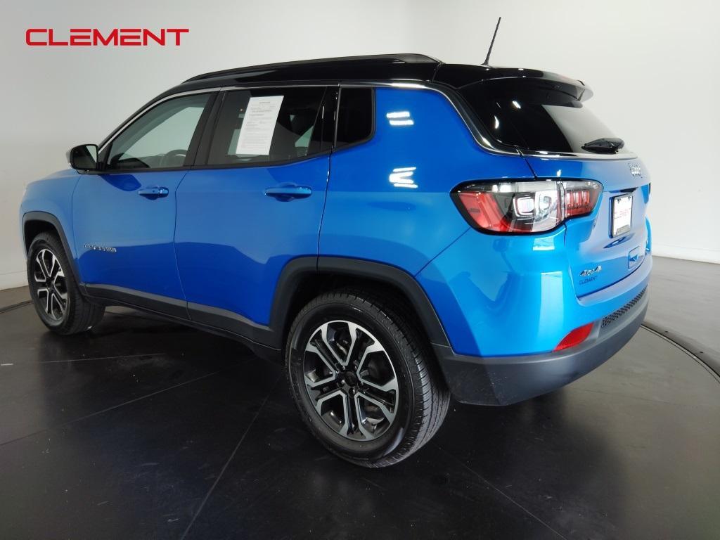 used 2022 Jeep Compass car, priced at $24,000