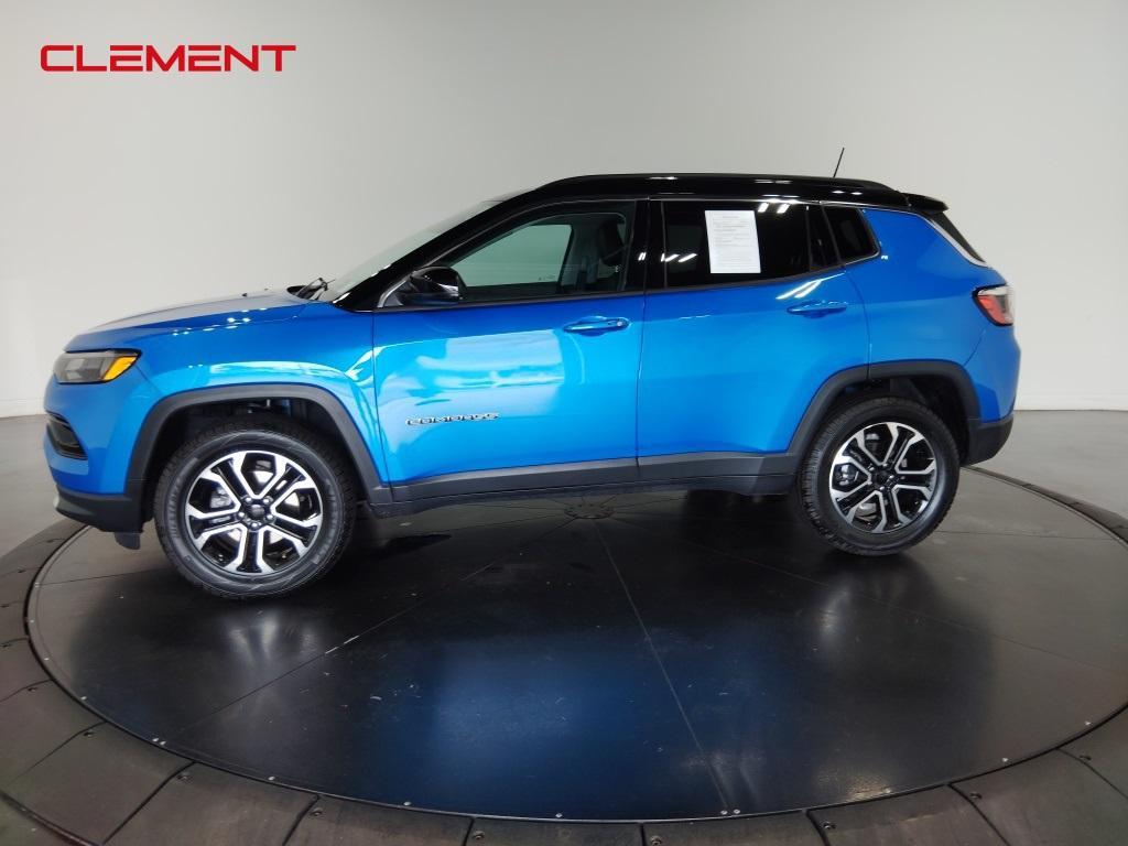used 2022 Jeep Compass car, priced at $24,000