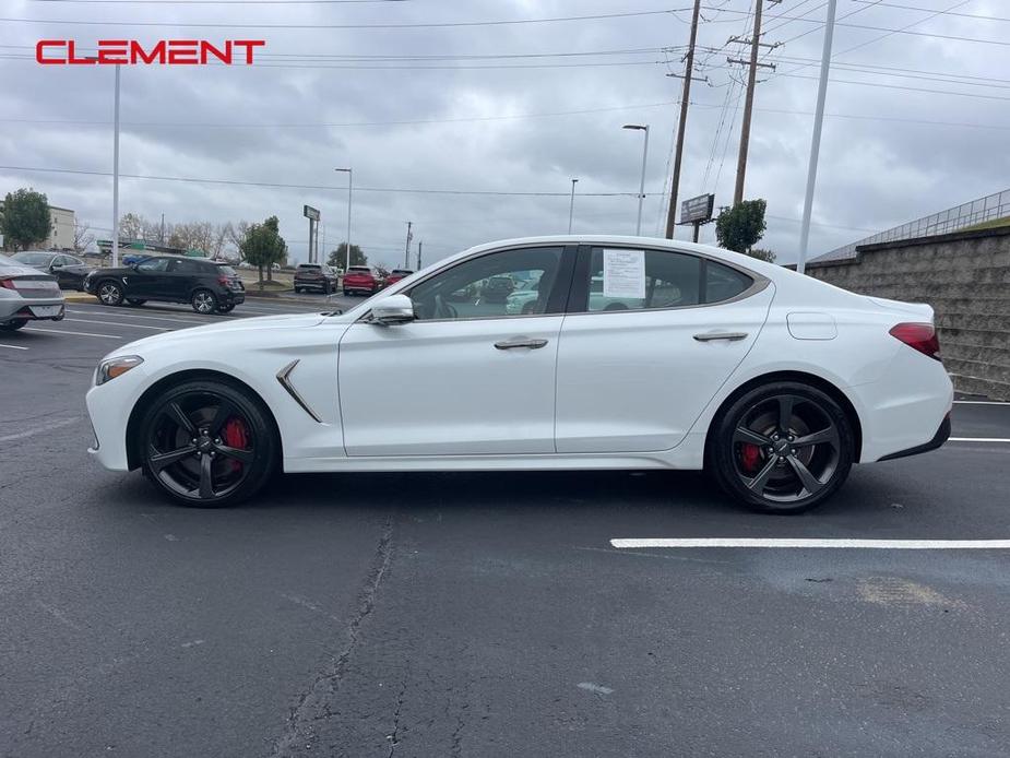 used 2020 Genesis G70 car, priced at $28,500