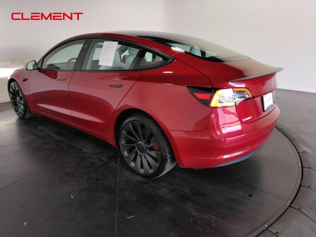 used 2022 Tesla Model 3 car, priced at $28,600