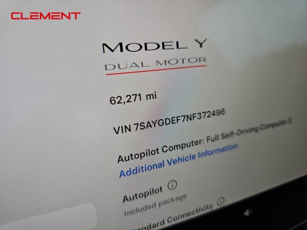 used 2022 Tesla Model Y car, priced at $28,300
