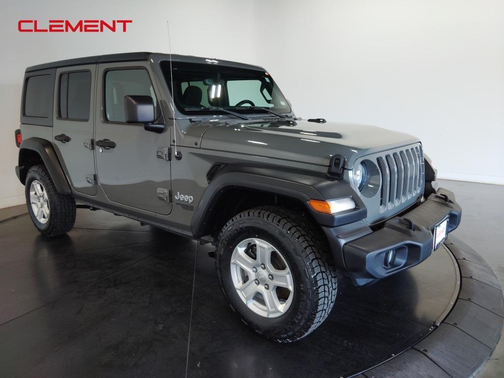 used 2021 Jeep Wrangler Unlimited car, priced at $33,500