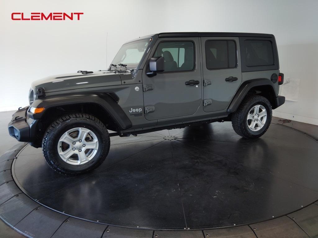 used 2021 Jeep Wrangler Unlimited car, priced at $33,500