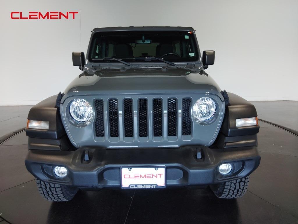 used 2021 Jeep Wrangler Unlimited car, priced at $33,500