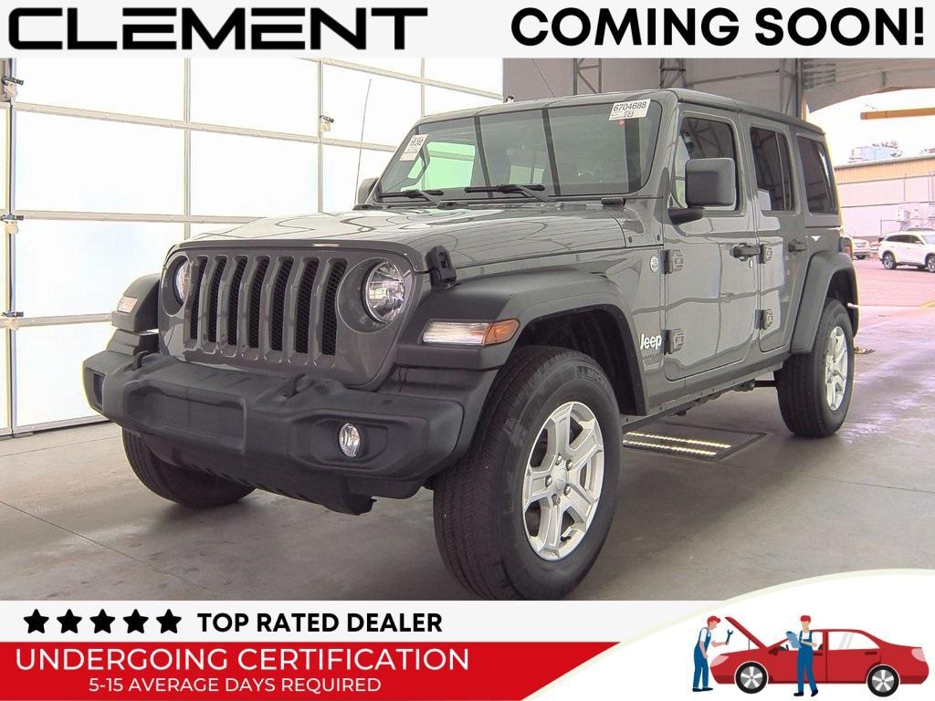 used 2021 Jeep Wrangler Unlimited car, priced at $33,500