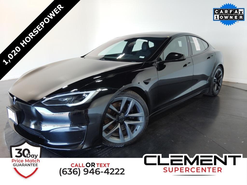 used 2022 Tesla Model S car, priced at $51,500
