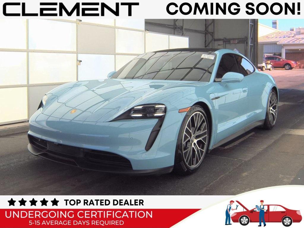 used 2022 Porsche Taycan car, priced at $56,700