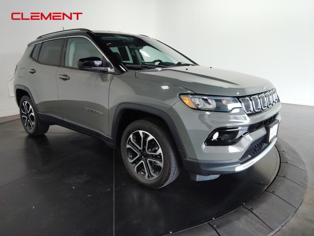 used 2022 Jeep Compass car, priced at $24,800