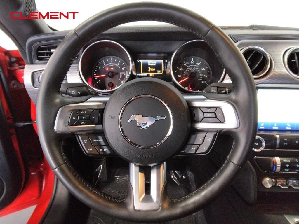 used 2021 Ford Mustang car, priced at $35,500