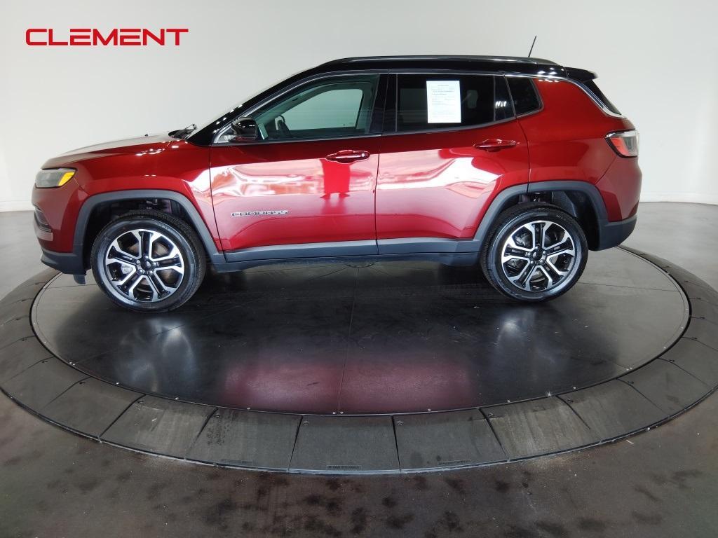 used 2022 Jeep Compass car, priced at $24,025
