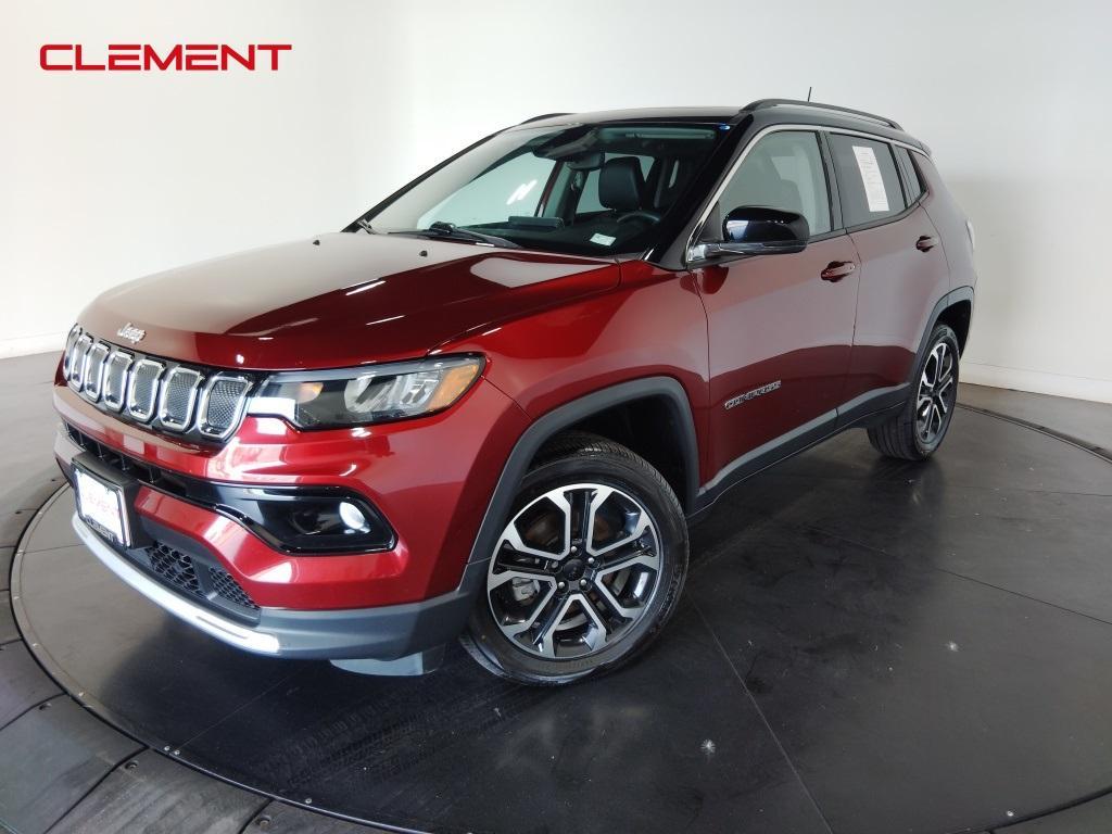 used 2022 Jeep Compass car, priced at $24,025