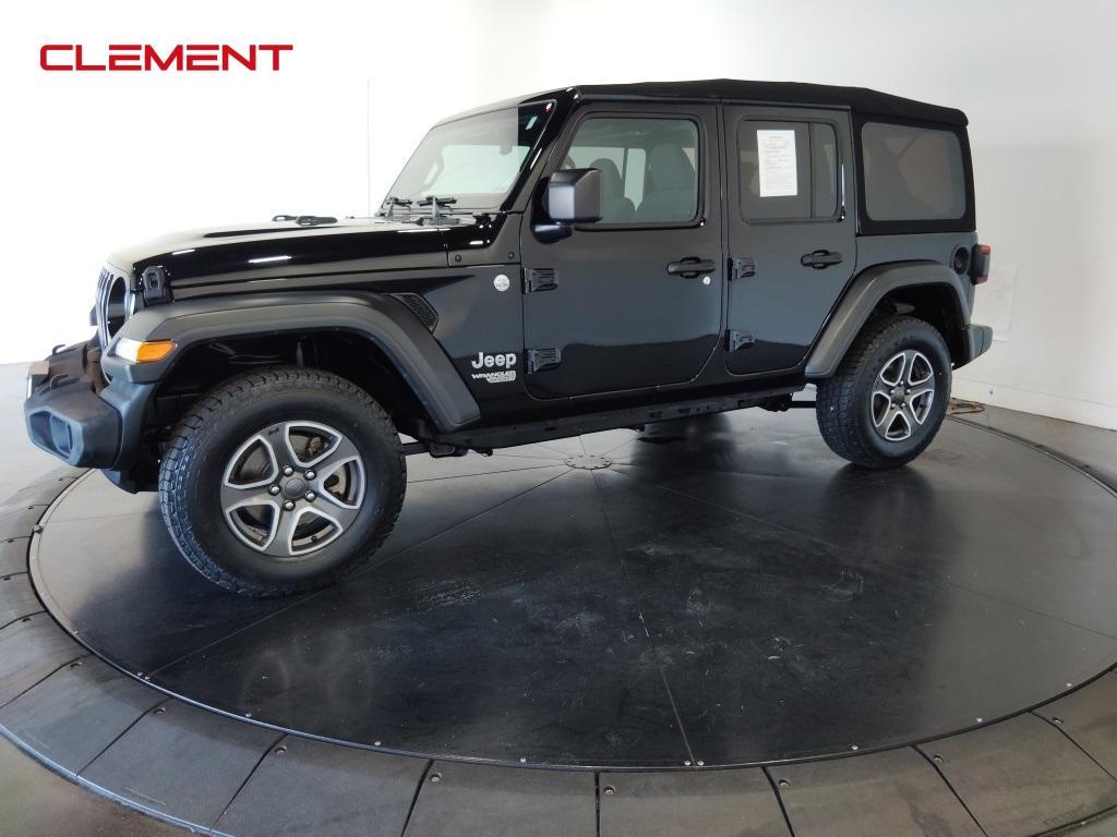 used 2021 Jeep Wrangler Unlimited car, priced at $29,000