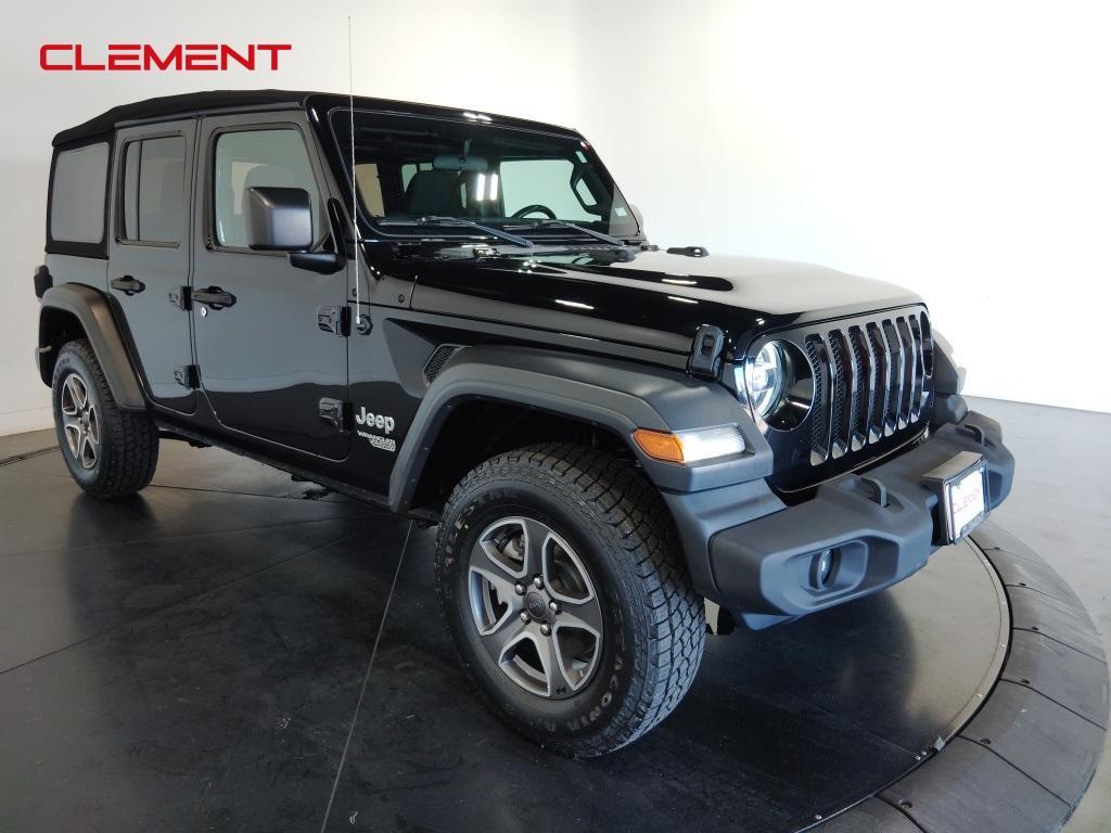 used 2021 Jeep Wrangler Unlimited car, priced at $29,000
