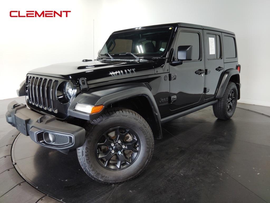 used 2021 Jeep Wrangler Unlimited car, priced at $24,500