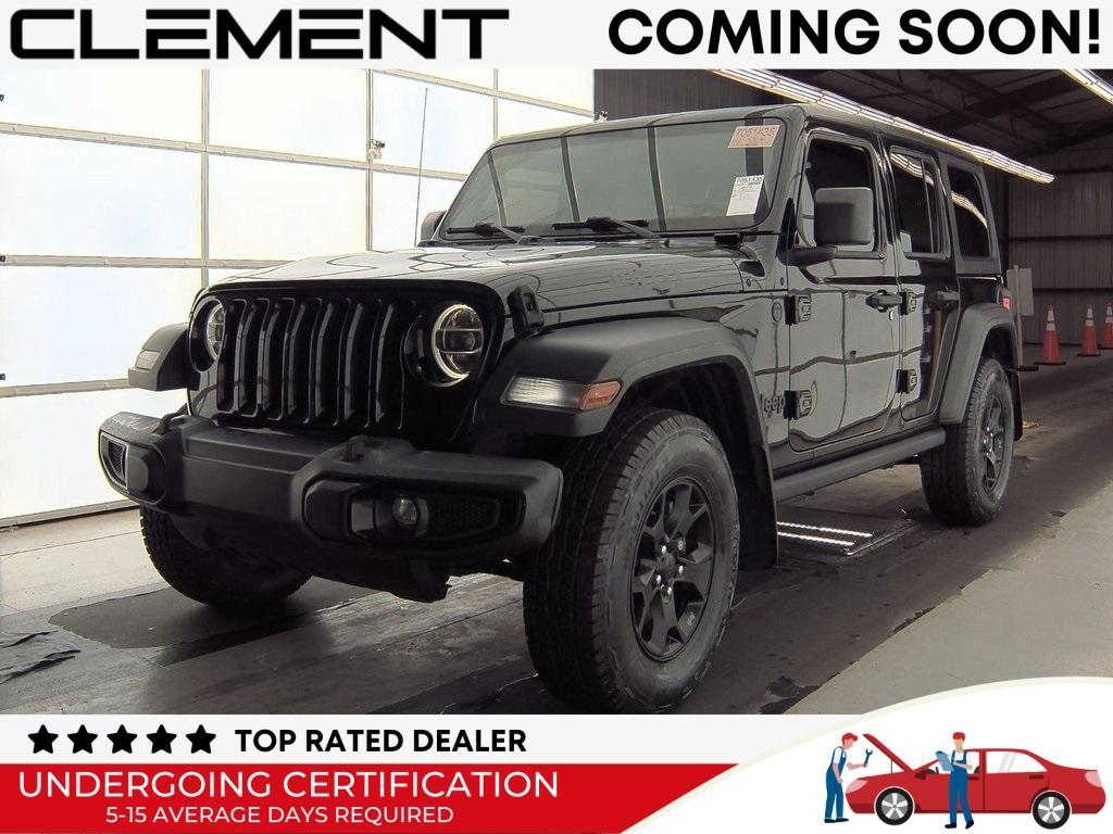 used 2021 Jeep Wrangler Unlimited car, priced at $25,400