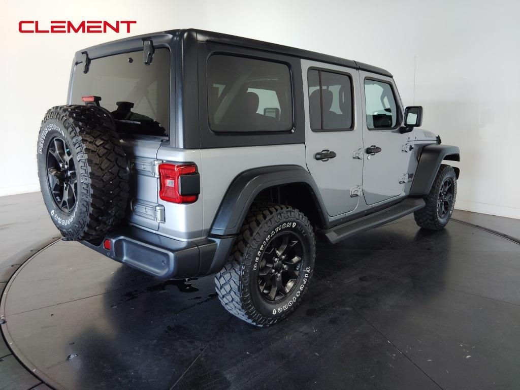 used 2021 Jeep Wrangler Unlimited car, priced at $30,800