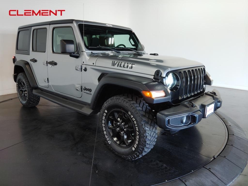 used 2021 Jeep Wrangler Unlimited car, priced at $30,800