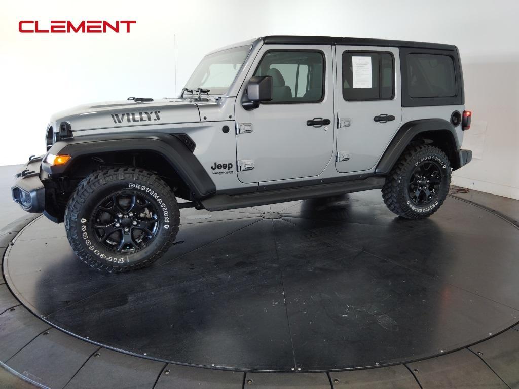 used 2021 Jeep Wrangler Unlimited car, priced at $30,800