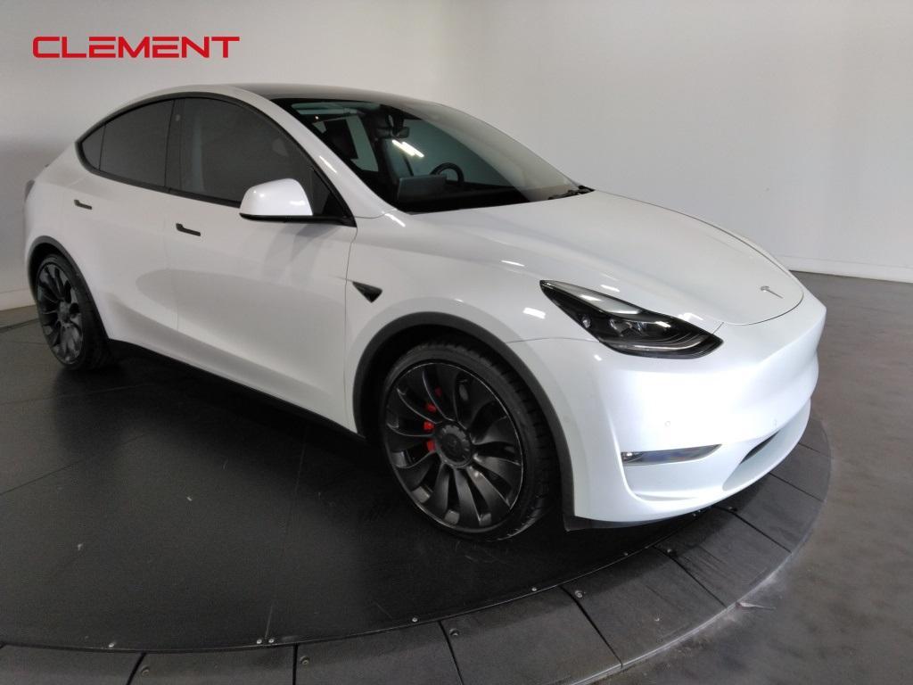 used 2022 Tesla Model Y car, priced at $27,000