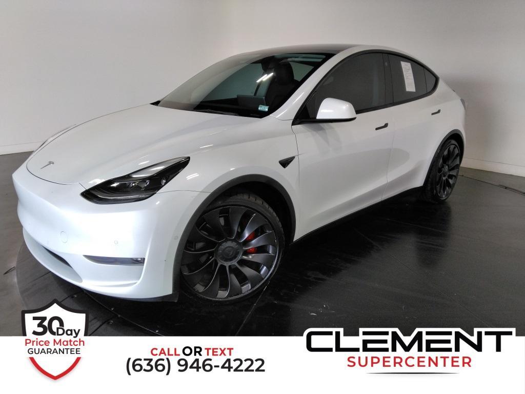 used 2022 Tesla Model Y car, priced at $27,000