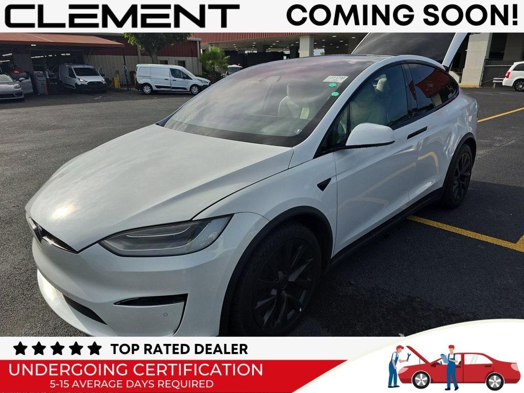 used 2022 Tesla Model X car, priced at $58,000