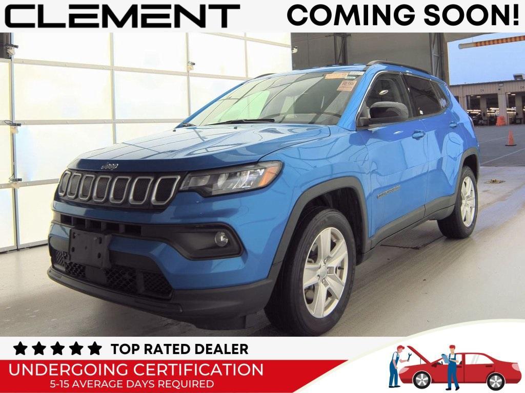 used 2022 Jeep Compass car, priced at $23,500