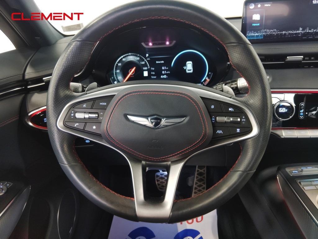 used 2023 Genesis GV70 car, priced at $38,800