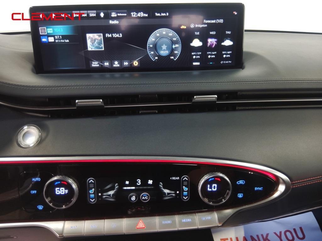 used 2023 Genesis GV70 car, priced at $38,800