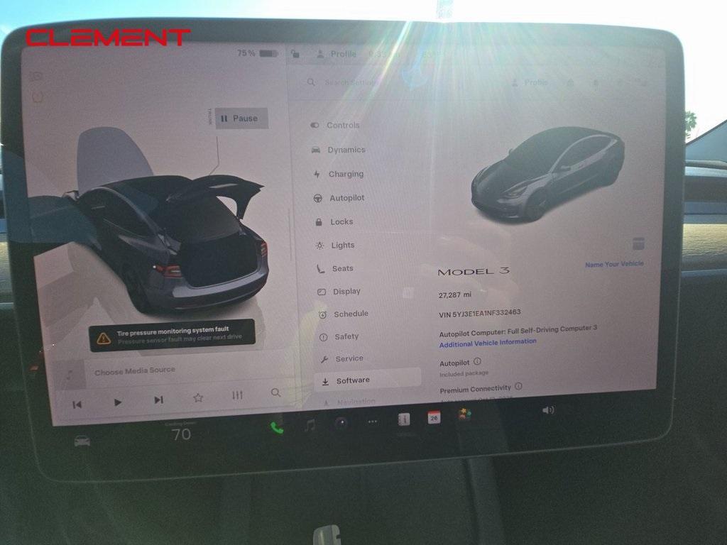used 2022 Tesla Model 3 car, priced at $24,800