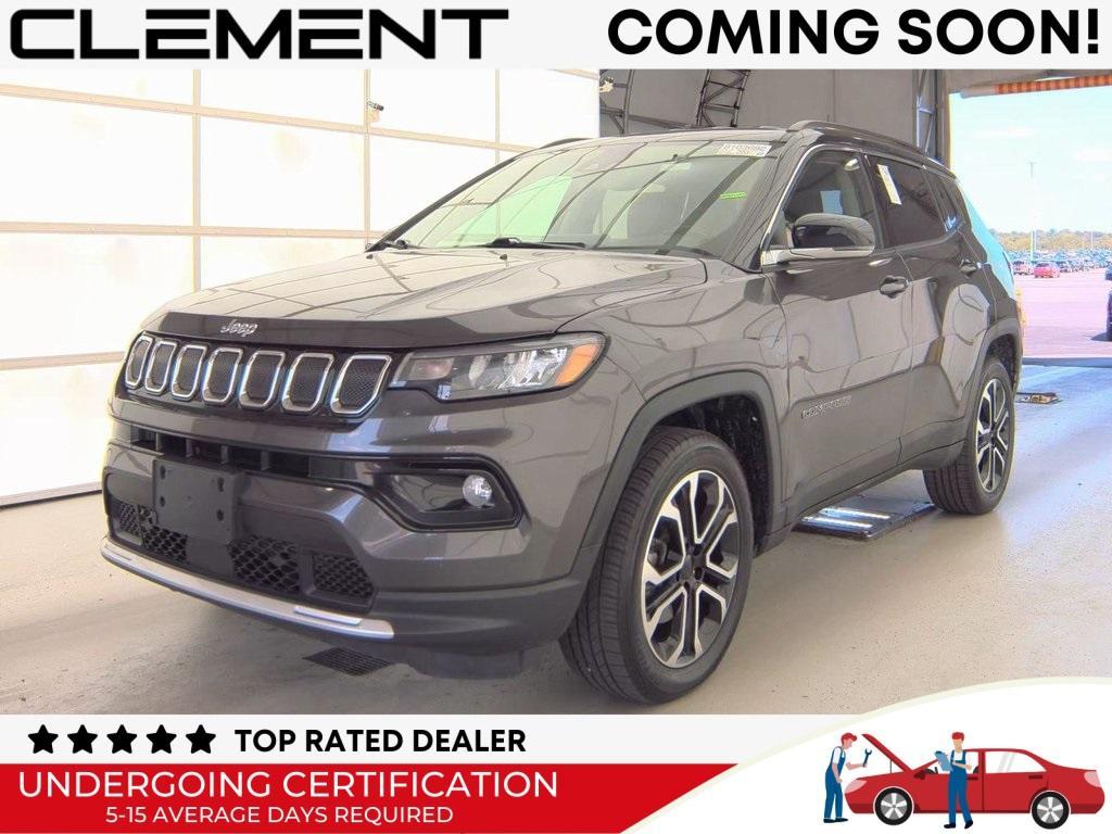 used 2022 Jeep Compass car, priced at $25,600