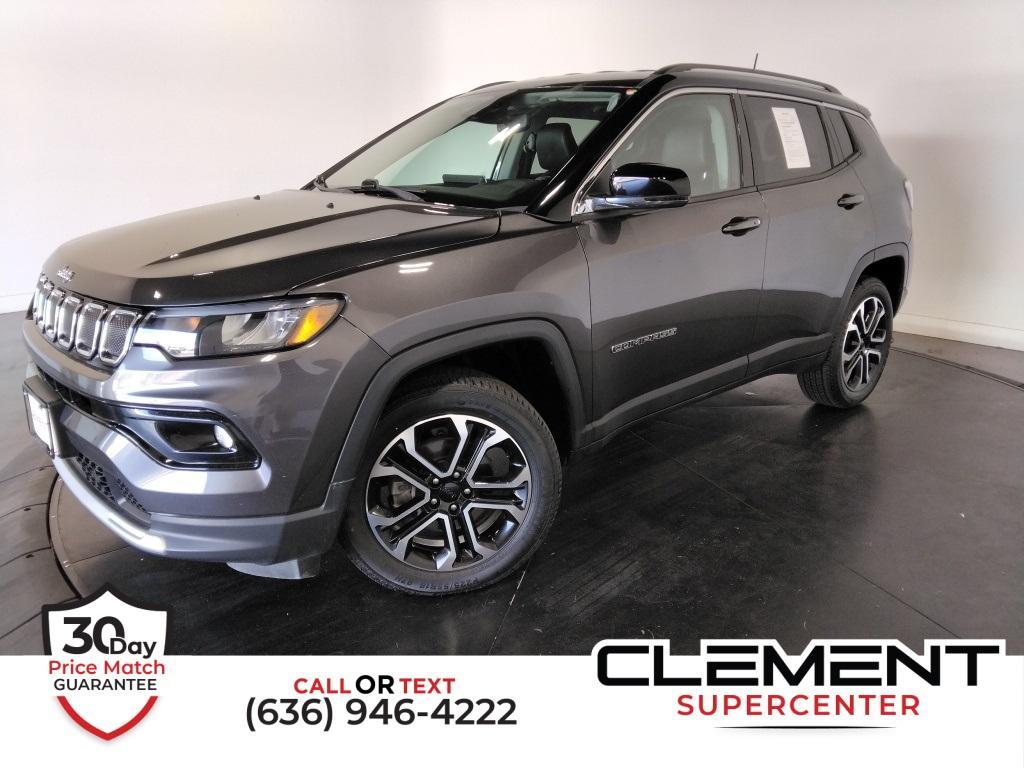 used 2022 Jeep Compass car, priced at $24,000