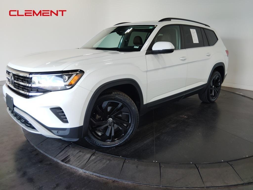 used 2022 Volkswagen Atlas car, priced at $25,000