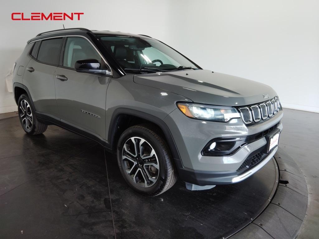 used 2022 Jeep Compass car, priced at $21,350