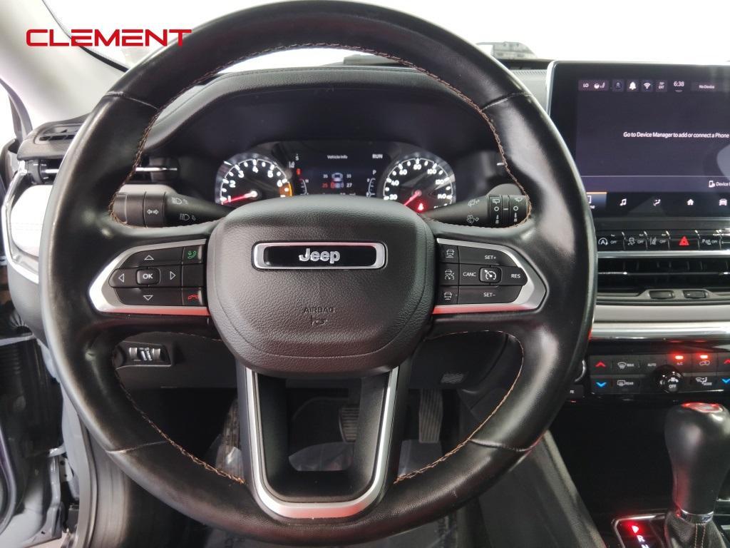 used 2022 Jeep Compass car, priced at $21,350