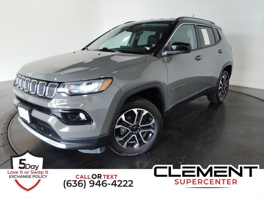 used 2022 Jeep Compass car, priced at $21,350