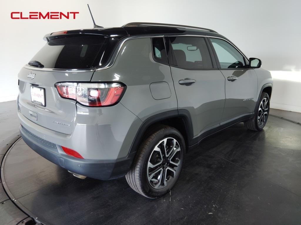 used 2022 Jeep Compass car, priced at $21,350