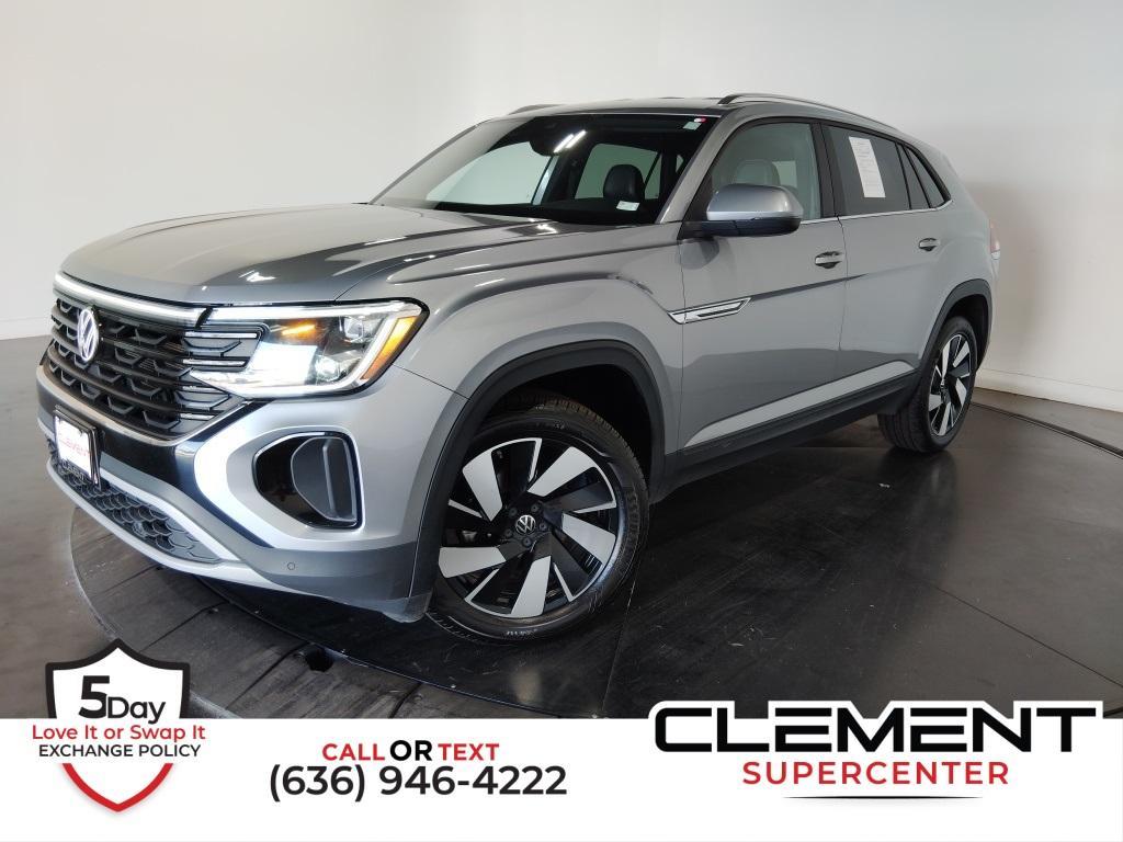 used 2024 Volkswagen Atlas Cross Sport car, priced at $29,800