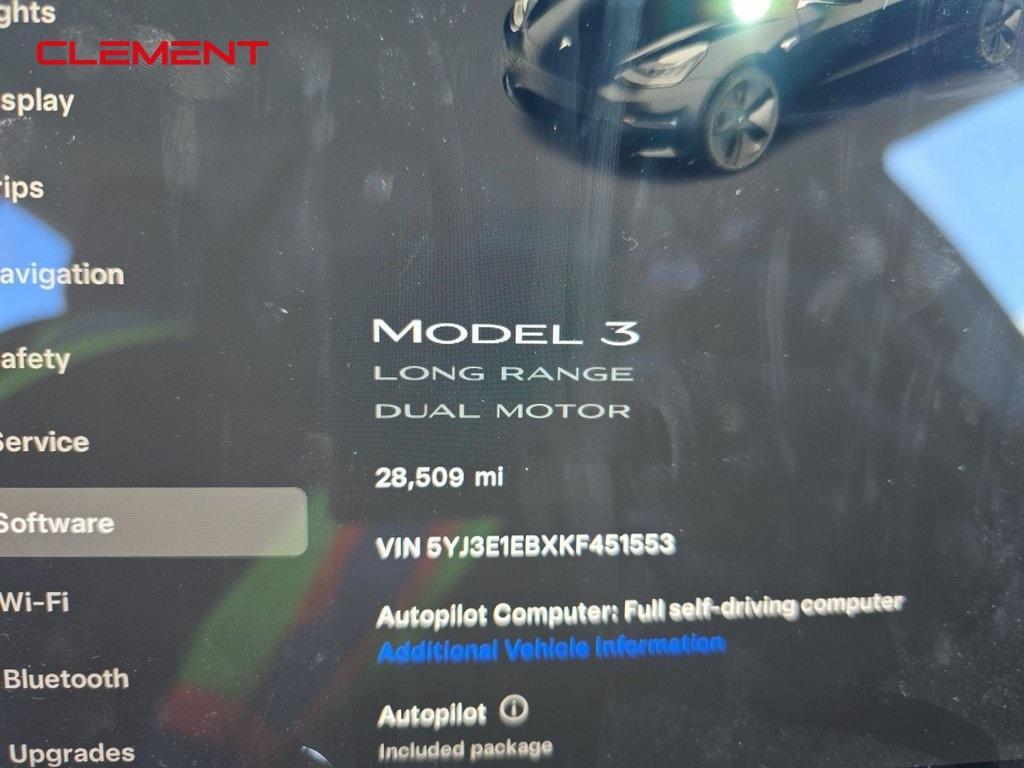used 2019 Tesla Model 3 car, priced at $25,800