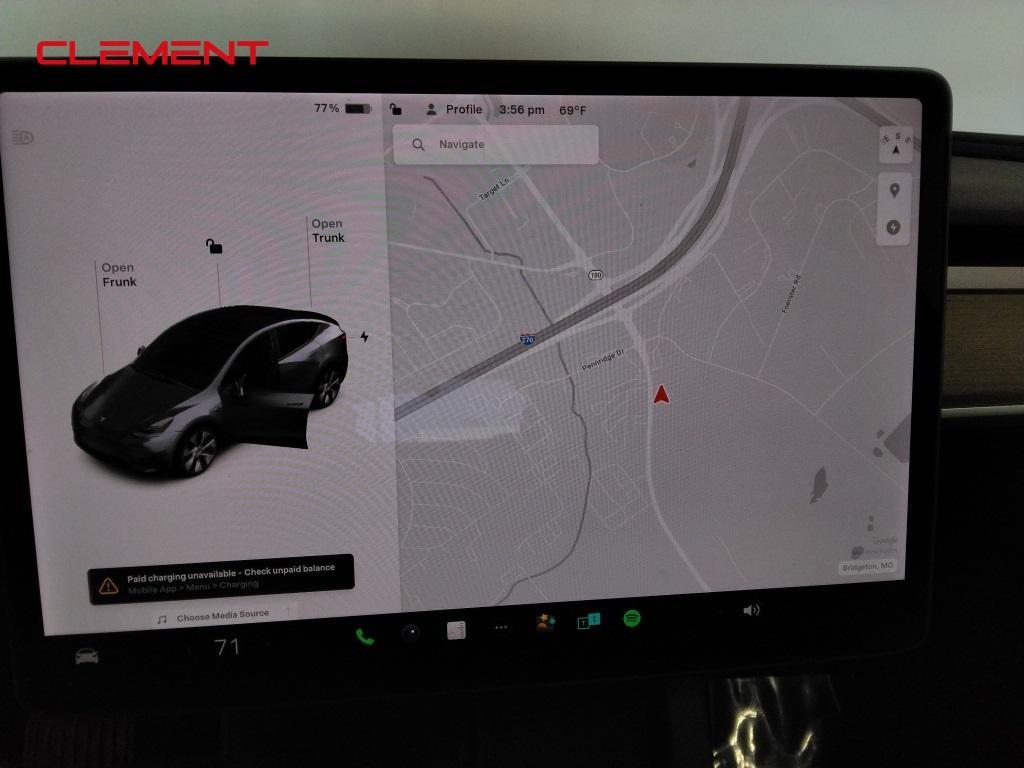 used 2021 Tesla Model Y car, priced at $27,500